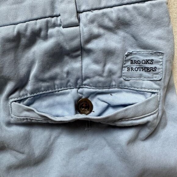 Brooks Brothers light blue Bermuda chino shorts NWOT 34 - Picture 3 of 11